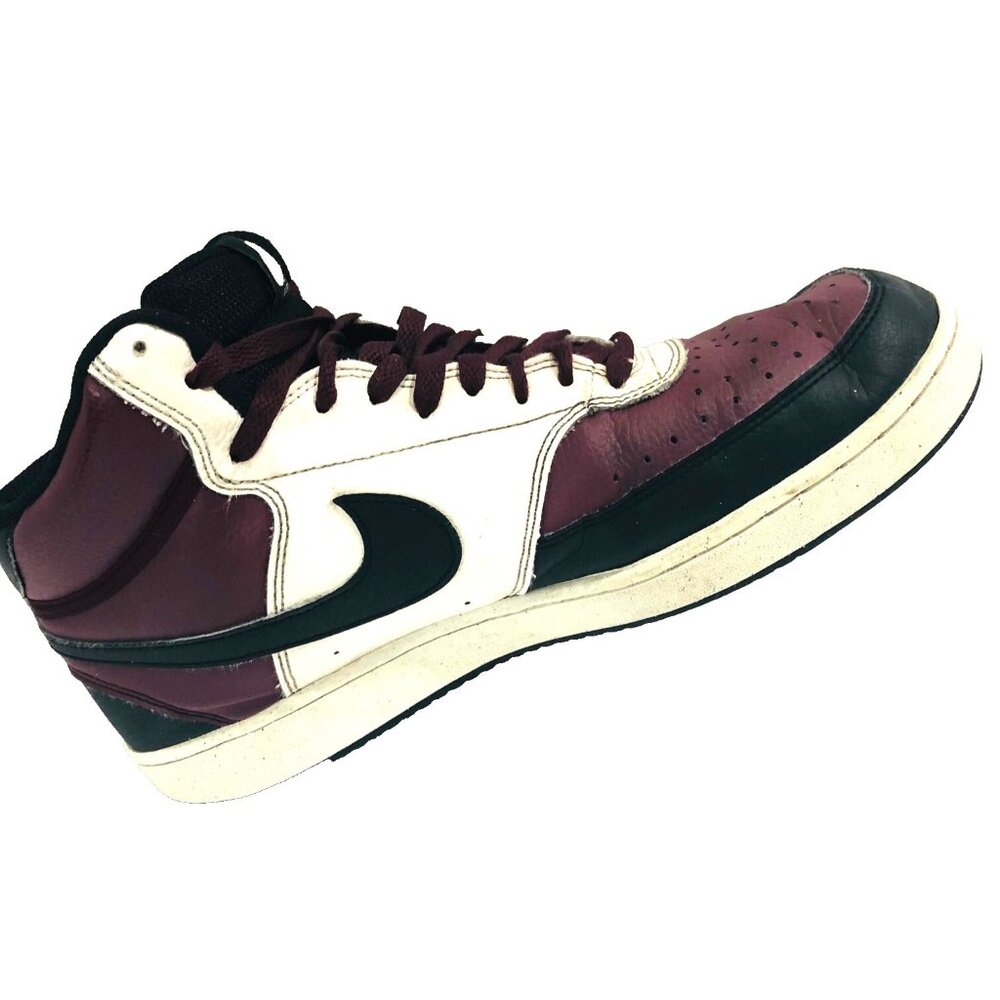 Nike Court Vision Mid Sneaker Shoes Men 11.5 Wine Black Beetroot DN3577600‎